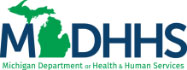 MDHHS Michigan Department of Health and Human Services Logo
