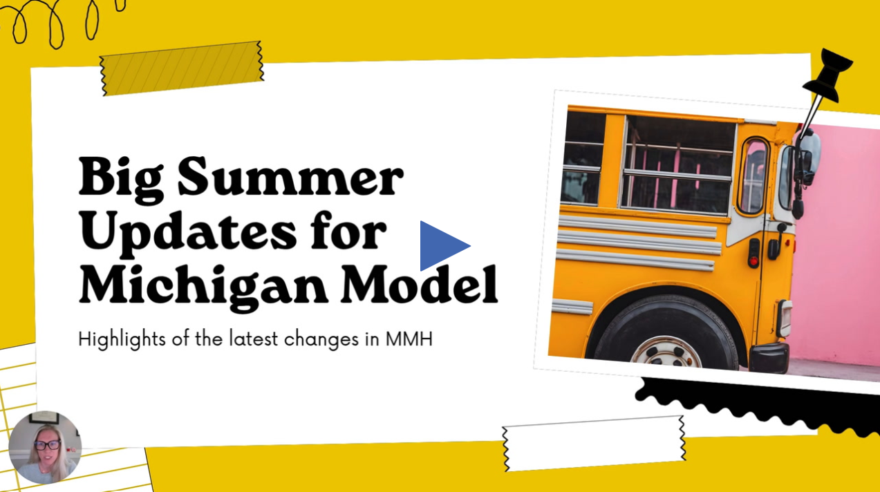 MMH Summer Updates video image and link